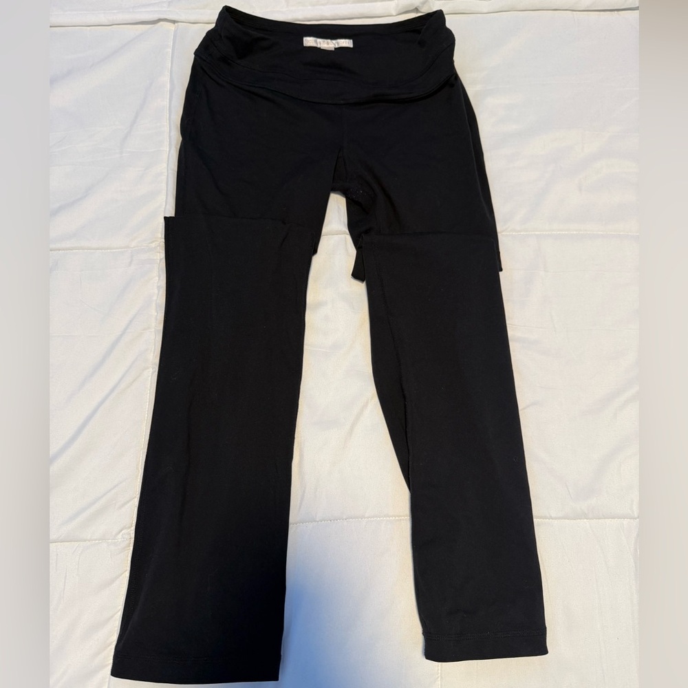 Boston Proper black flare leggings Size XS